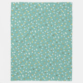 エイリンのトレンディーパターン3 フリースブランケット (正面)