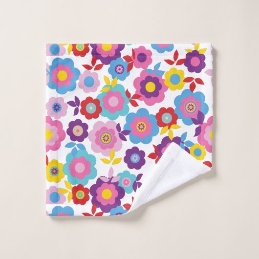 エイリン春の花2 ウォッシュタオル (ウォッシュタオル)