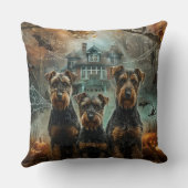 エイレデールハロウィーンナイトドギーディライト クッション (裏面)