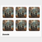 エイレデールハロウィーンナイトドギーディライト スクエアシール (シート)