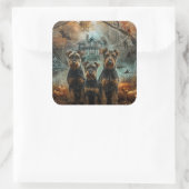 エイレデールハロウィーンナイトドギーディライト スクエアシール (バッグ)