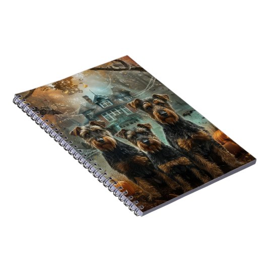 エイレデールハロウィーンナイトドギーディライト ノートブック (右側)