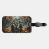エイレデールハロウィーンナイトドギーディライト ラゲッジタグ (裏面横)