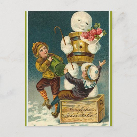 エインフロフスノイエジャールヴィンテージ ポストカード (正面)