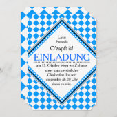 エインラトゥンツムオクトーバーフェスト 招待状 (正面/裏面)