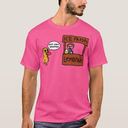 エイ得ブスアイスフレッシュレモネードミーム Tシャツ (正面)