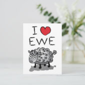 エウェが大好き!バレンタインデー シーズンポストカード (スタンド正面)