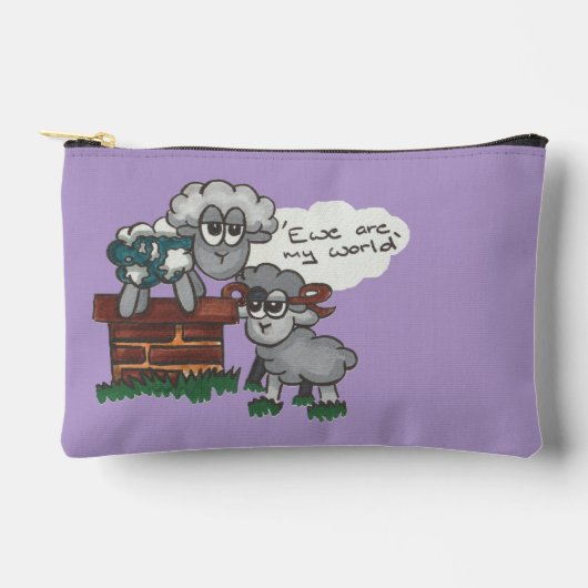 エウェは私の世界だ アクセサリーポーチ (正面)