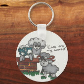 エウェは私の世界だ キーホルダー (正面)