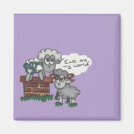 エウェは私の世界だ マグネット (正面)