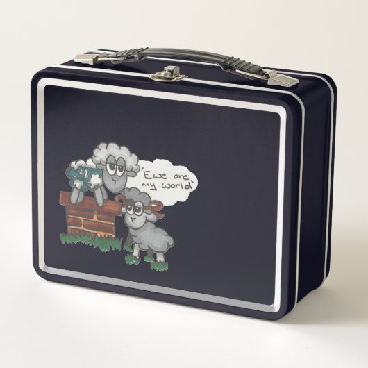 エウェは私の世界 メタルランチボックス (正面)