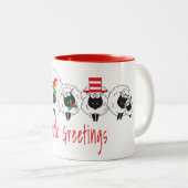 エウェイタイドグリーツキウィスタイル ツートーンマグカップ (正面右)