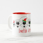 エウェイタイドグリーツキウィスタイル ツートーンマグカップ (正面左)