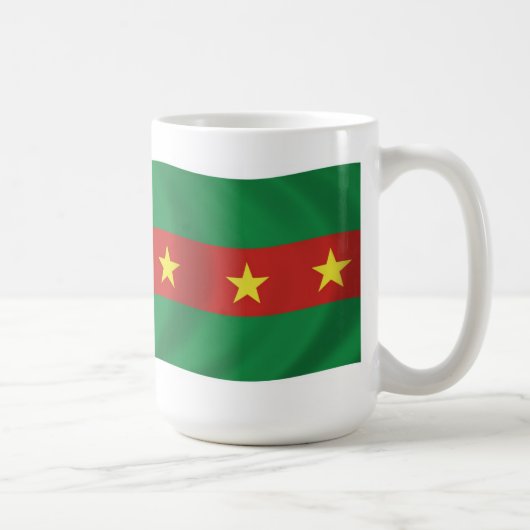 エウェ人の旗マグカップ コーヒーマグカップ (右)