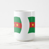 エウェ人の旗マグカップ コーヒーマグカップ (中央)
