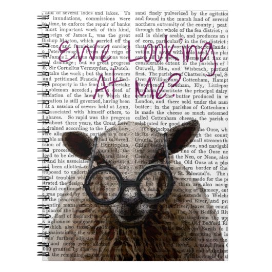 エウェ私を見てDeNiro羊2 ノートブック (正面)