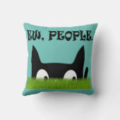 エウピーズキャッおもしろいトグリーングラス装飾用クッション クッション (裏面)