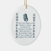 エウリピデスのオーナメント セラミックオーナメント (右)