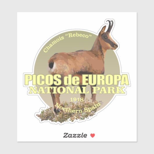 エウロパ島(シャモア) WT シール (シート)