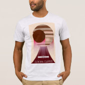 エウロパ・クリッパー宇宙アート Tシャツ (正面)