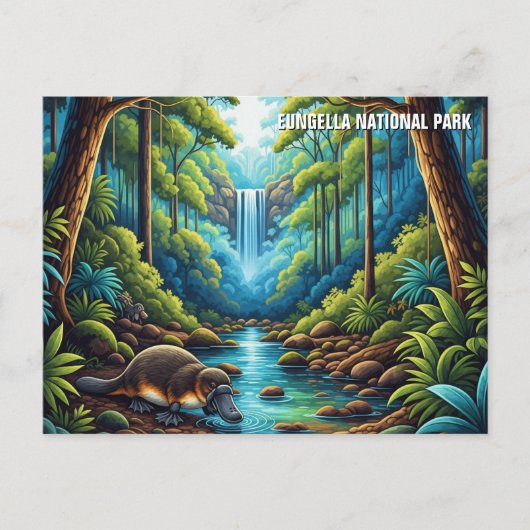 エウンゲルラナショナルパークオーストラリア ポストカード (正面)
