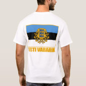 エエストニア国旗とCOA Tシャツ (裏面)