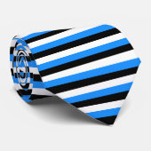 エエストニ国旗の水平の色 ネクタイ (ロール)