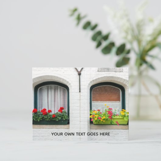 エカスタムステ実在ートホーム不動産仲介業者ホームアンビナリー 案内ポストカード (スタンド正面)