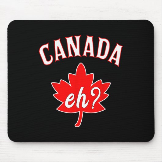 エカナダメープルリーフメンズ マウスパッド (正面)