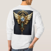 エガルタトゥーデザインTシャツ Tシャツ (裏面)