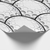 エキサイティングなゴルフパーティー ラッピングペーパー (角)