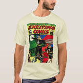 エキサイティングな漫画#9 Tシャツ (正面)