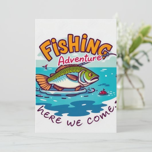 エキサイティングな魚釣りアドベンチャーアワits 招待状 (スタンド正面)