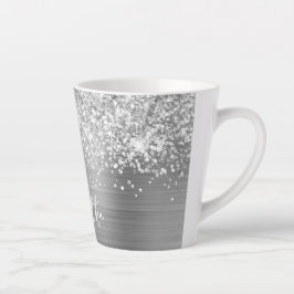 エキストラスパークリーブシルバーGlamスクリプト名 カフェラテマグ