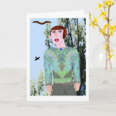 エキストラリーマリークリエイティブデザイン カード (黄色い花)