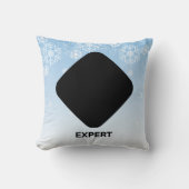 エキスパートスキーヤーブラックダイヤモンド クッション (正面)