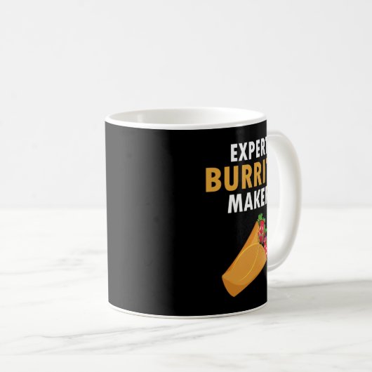 エキスパートブリトメーカー通りフードタコデイガギフト コーヒーマグカップ (正面右)