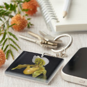 エキスル乳頭蓋 キーホルダー (正面右)