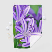 エキゾチックなアフリカユリ ゴルフタオル (インサイチュ)