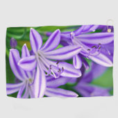 エキゾチックなアフリカユリ ゴルフタオル (横)