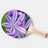 エキゾチックなアフリカユリ 卓球ラケット (横)