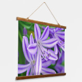エキゾチックなアフリカユリ 吊り下げ型タペストリー (傾斜あり)