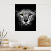 エキゾチックなアフリカ動物 ポスター (キッチン)