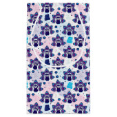 エキゾチックなインドの孔雀パターン スモールペーパーバッグ (裏面)