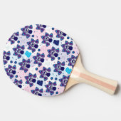 エキゾチックなインドの孔雀パターン 卓球ラケット (横)