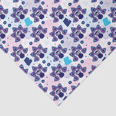 エキゾチックなインドの孔雀パターン 薄葉紙 (詳細)