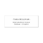 エキゾチックなエレガンス。ミニマルタイポグラフィ07. セルフインキングスタンプ (デザイン)