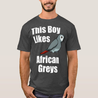 エキゾチックなオウムかわいい動物この子はオウムが好き Tシャツ