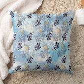 エキゾチックなオウムの鳥の音羽 クッション (ブランケット)