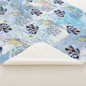 エキゾチックなオウムの鳥の音羽 シェルパブランケット (3/4)